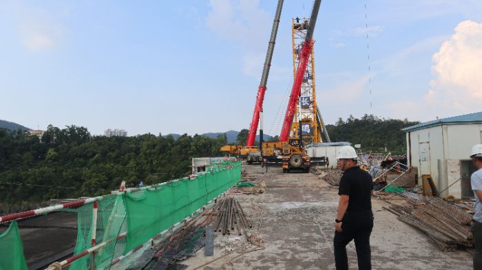 除險加固工程現(xiàn)場 宋天浩攝